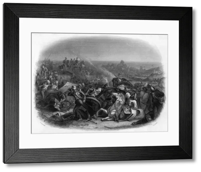 Framed Print : India, 1843, Meeanee, Sind Framed Print : India, 1843, Meeanee, Sind