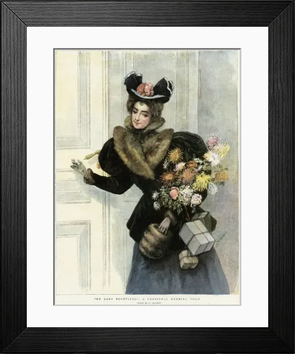 Framed Print : A Lady Visitor Framed Print : A Lady Visitor