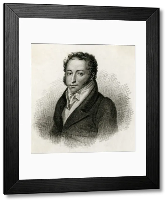 Framed Print : Rossini / Engraving / W. Read Framed Print : Rossini / Engraving / W. Read