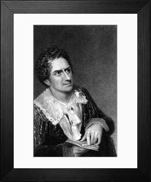 Framed Print : Edmund Kean as Hamlet Framed Print : Edmund Kean as Hamlet