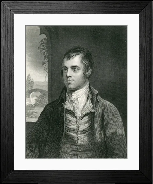 Framed Print : Robert Burns Framed Print : Robert Burns