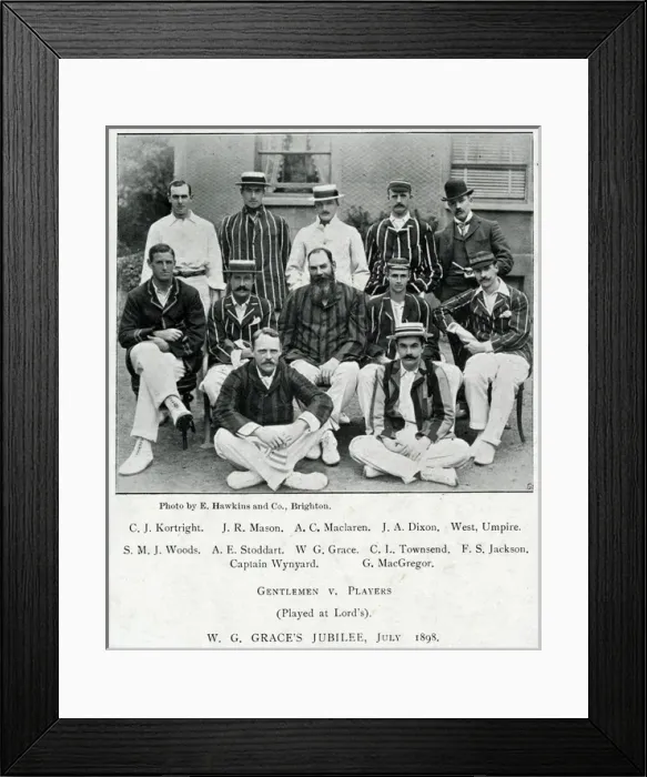 Framed Print : Sport / Cricket / W G Grace Framed Print : Sport / Cricket / W G Grace