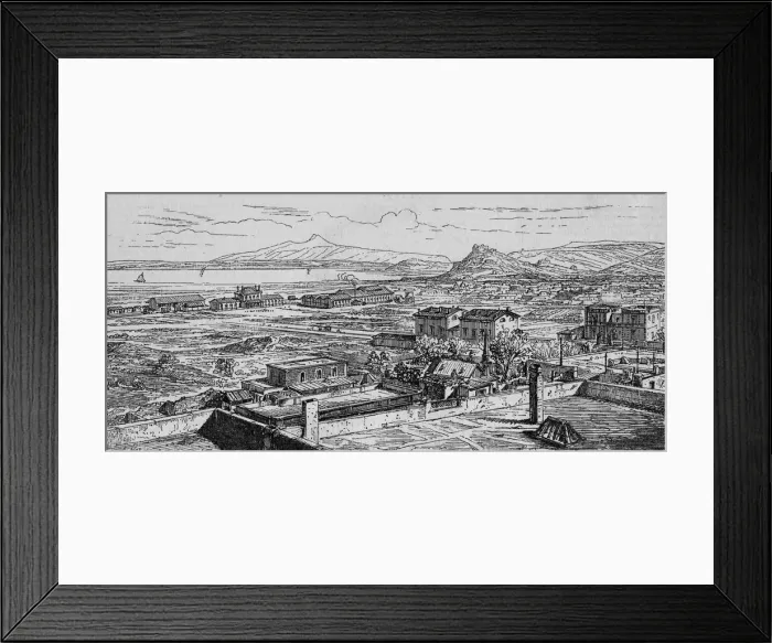 Framed Print : Rail in Africa / Tunis Framed Print : Rail in Africa / Tunis