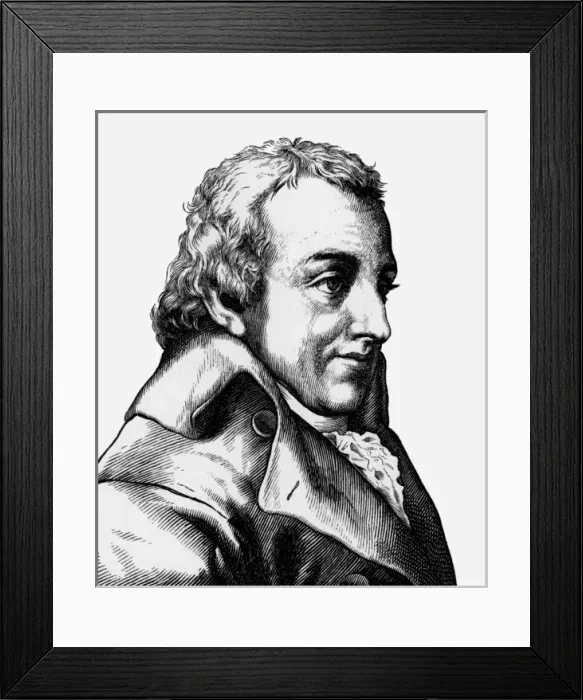 Framed Print : Johann Gottlieb Fichte Framed Print : Johann Gottlieb Fichte