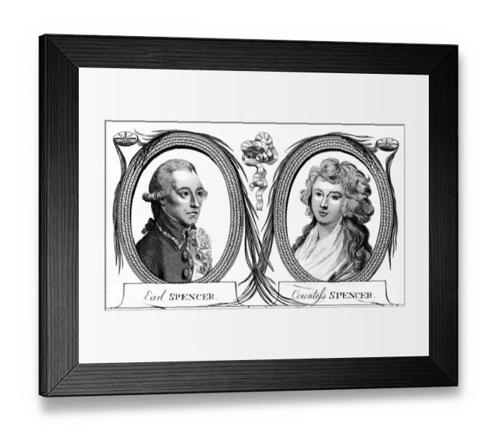 Framed Print : 1st Earl Spencer Framed Print : 1st Earl Spencer