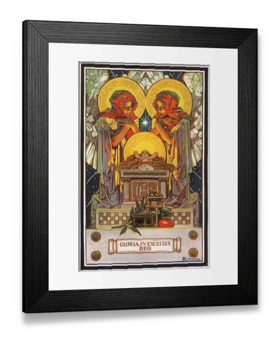 Framed Print : Jesus and Angels Framed Print : Jesus and Angels