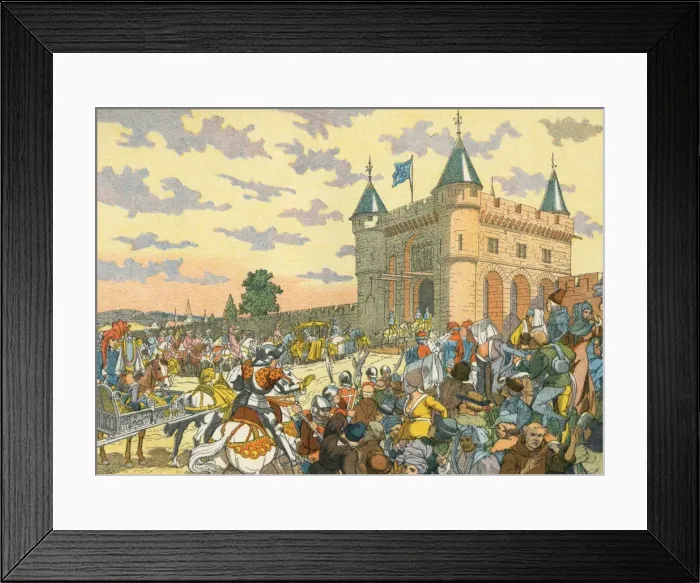 Framed Print : Isabeau De Baviere Framed Print : Isabeau De Baviere