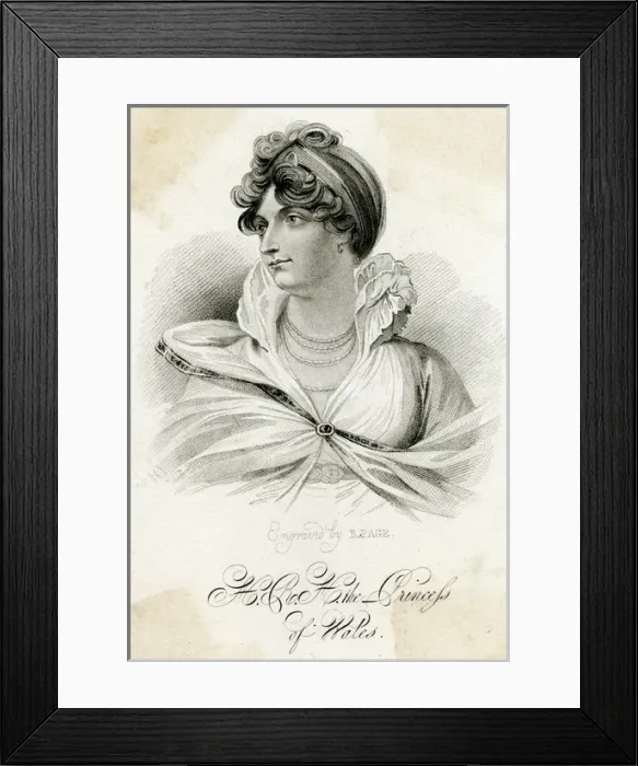 Framed Print : Caroline of Brunswick Framed Print : Caroline of Brunswick