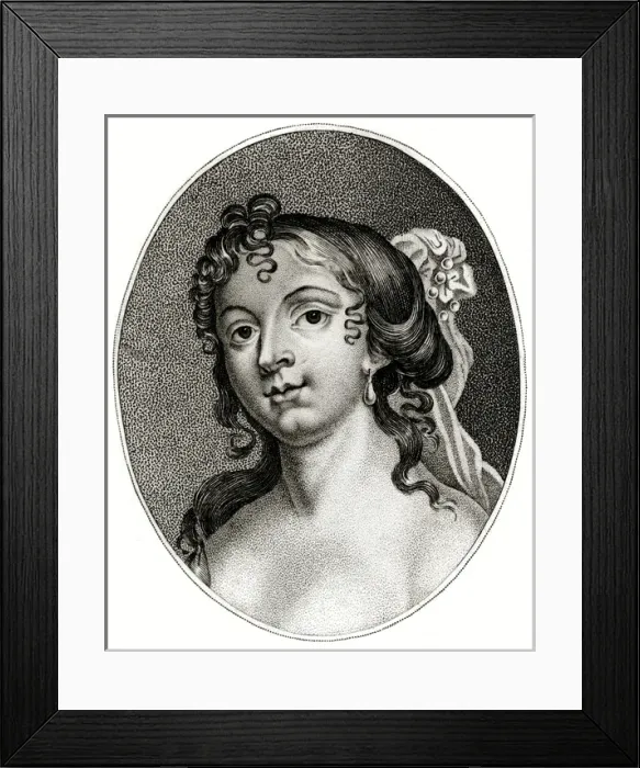 Framed Print : Elis Hamilton / Oval Framed Print : Elis Hamilton / Oval