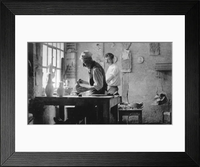 Framed Print : French Potters Framed Print : French Potters