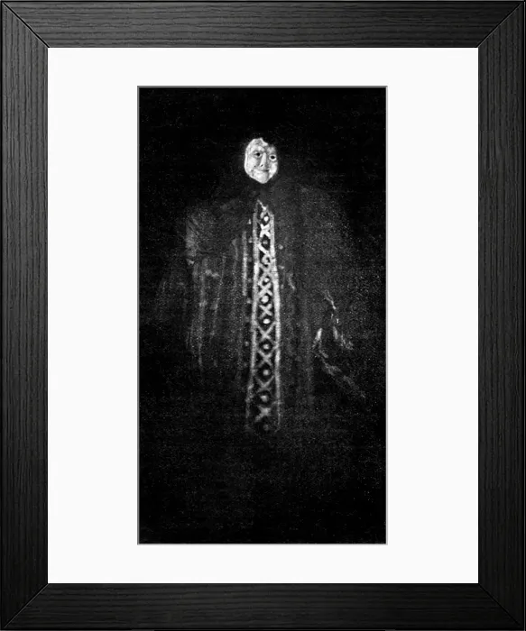 Framed Print : Paranormal: William S. Marriott simulated spirit form Framed Print : Paranormal: William S. Marriott simulated spirit form