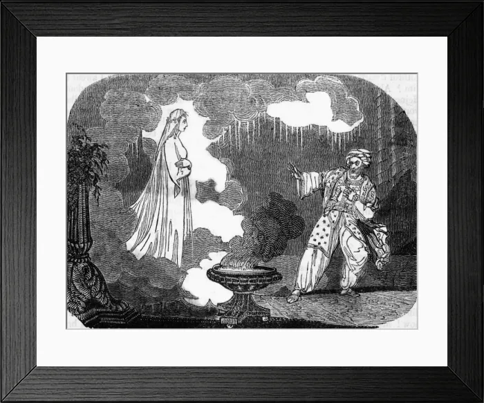 Framed Print : Ghosts: a woman in white Framed Print : Ghosts: a woman in white