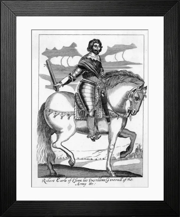 Framed Print : Robert 3rd Earl Essex Framed Print : Robert 3rd Earl Essex