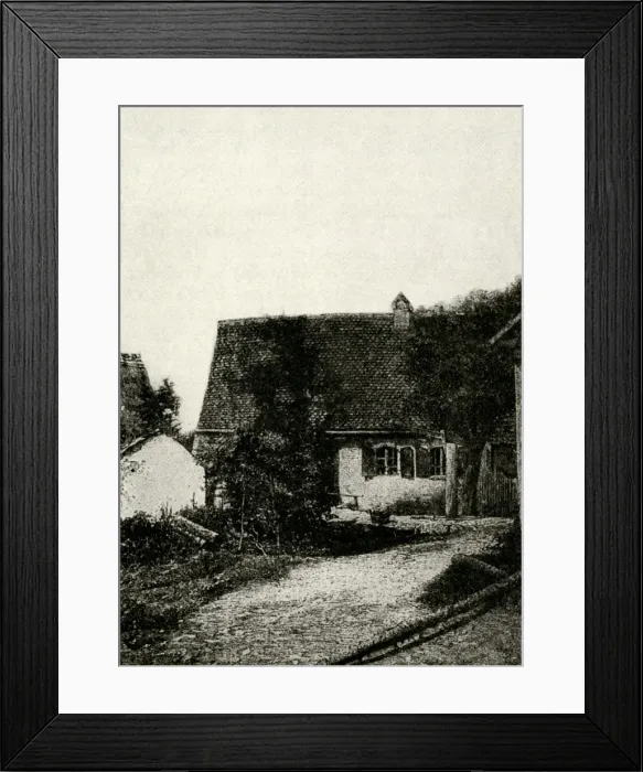 Framed Print : Cw Gluck / Birthplace Framed Print : Cw Gluck / Birthplace