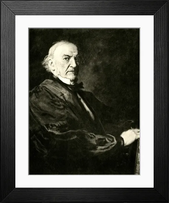 Framed Print : We Gladstone / Millais Framed Print : We Gladstone / Millais