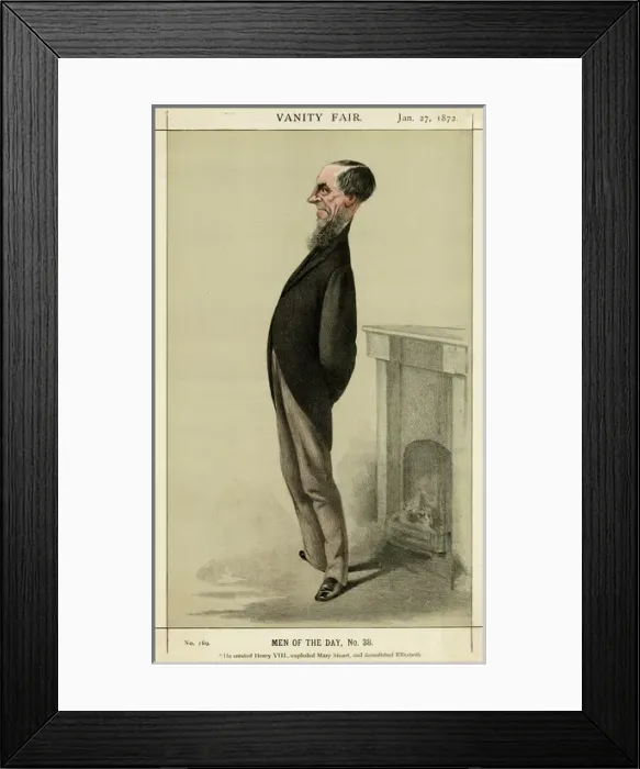 Framed Print : Ja Froude / Vanity Fair Framed Print : Ja Froude / Vanity Fair