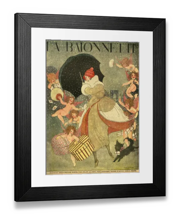 Framed Print : Front cover, La Baionnette Framed Print : Front cover, La Baionnette