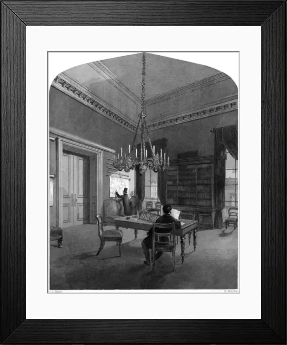 Framed Print : United Service Club, 1840 Framed Print : United Service Club, 1840