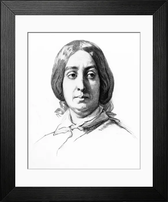 Framed Print : Georges Sand (Couture) Framed Print : Georges Sand (Couture)