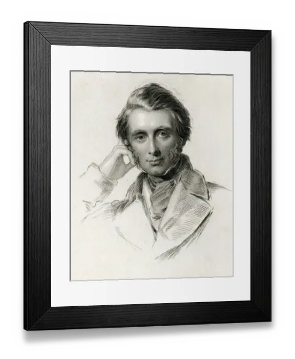 Framed Print : John Ruskin / By Richmond Framed Print : John Ruskin / By Richmond