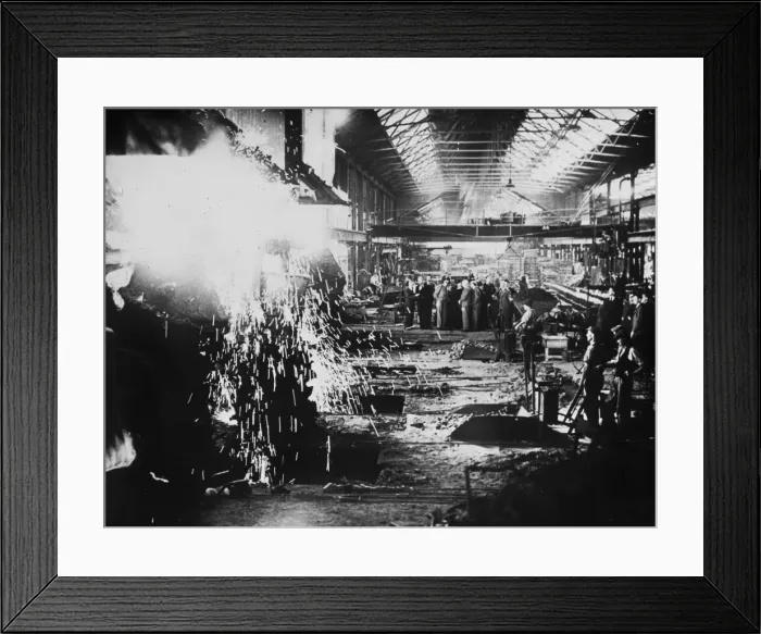 Framed Print : Letchworth Foundry Framed Print : Letchworth Foundry