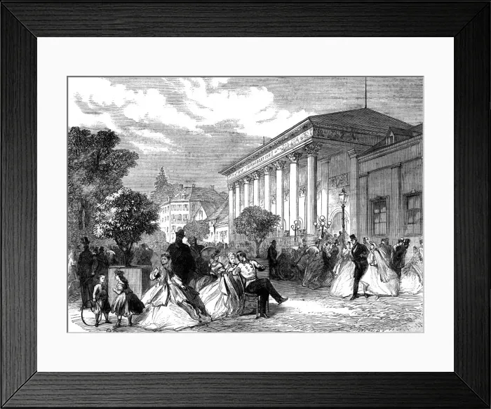 Framed Print : Germany / Baden Baden Framed Print : Germany / Baden Baden