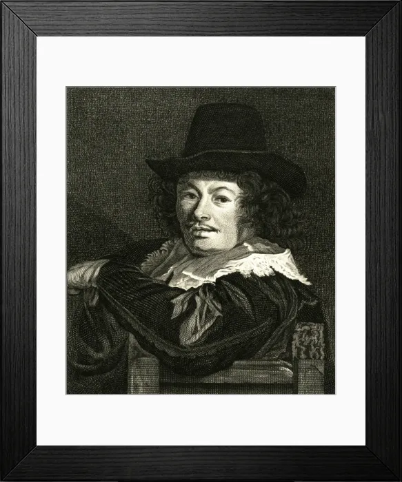 Framed Print : Franz Hals / Anon Eng Framed Print : Franz Hals / Anon Eng