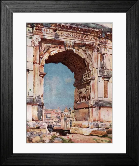 Framed Print : Rome: Arch of Titus