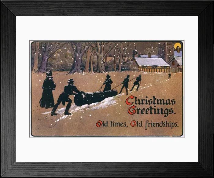 Framed Print : Yule Log Lugged Framed Print : Yule Log Lugged