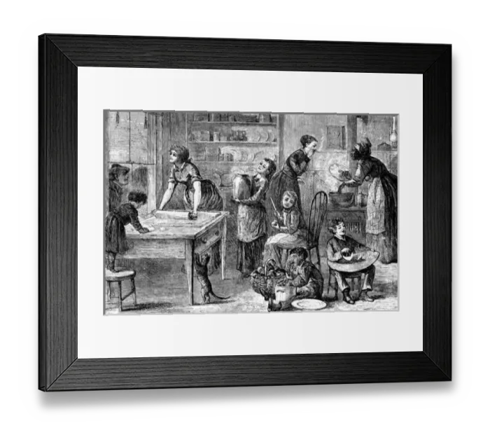 Framed Print : Thanksgiving / Pudding Framed Print : Thanksgiving / Pudding