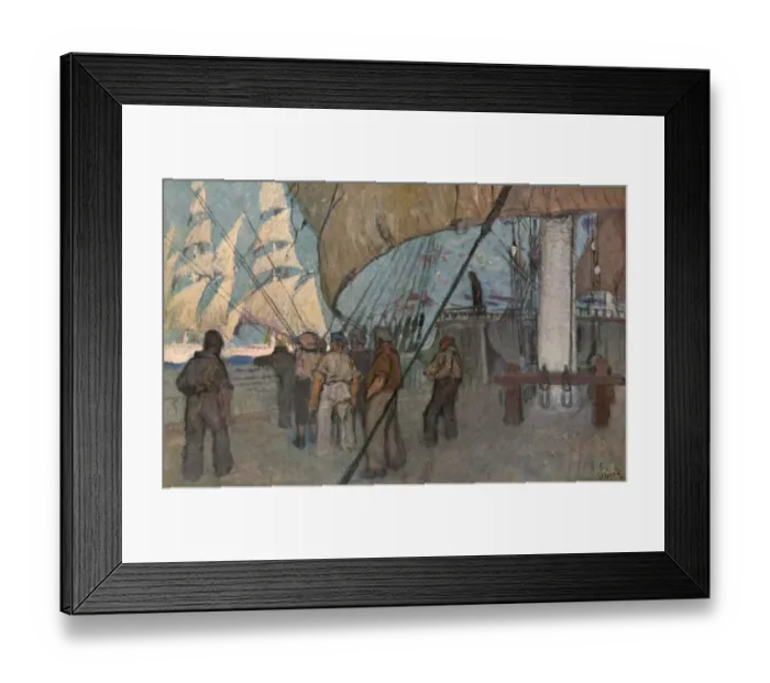 Framed Print : Phantom Ship Framed Print : Phantom Ship