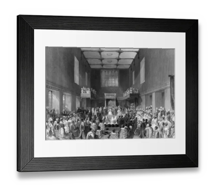 Framed Print : Opening of Parliament Framed Print : Opening of Parliament