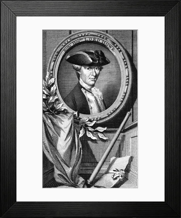 Framed Print : Richard Howe / J Walker Framed Print : Richard Howe / J Walker