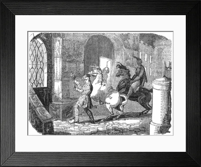 Framed Print : Apparitions: phantom horseman Framed Print : Apparitions: phantom horseman