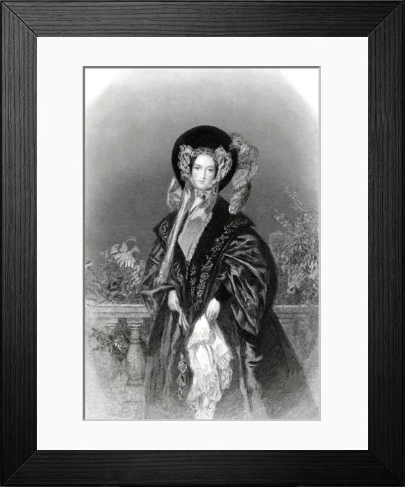 Framed Print : Marguerite, Countess of Blessington Framed Print : Marguerite, Countess of Blessington