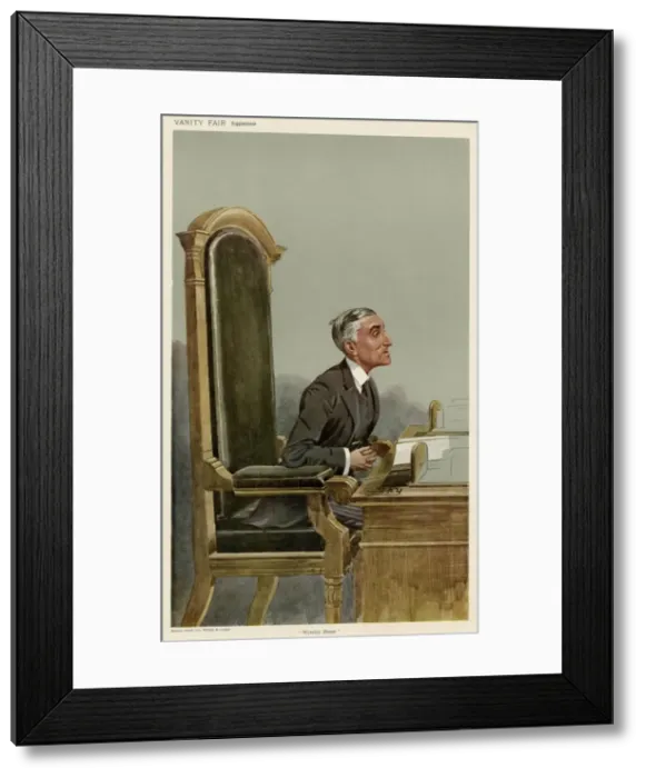 Framed Print : Magistrate H. C Biron Framed Print : Magistrate H. C Biron