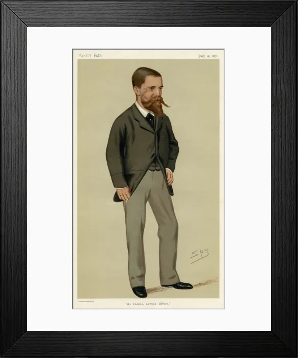 Framed Print : Cameron (Spy) Framed Print : Cameron (Spy)