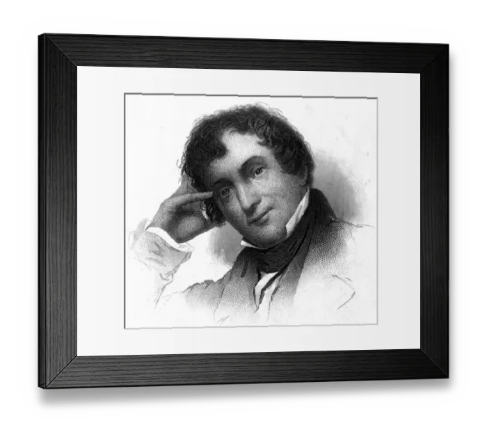Framed Print : Wash Irving / Halpin Framed Print : Wash Irving / Halpin