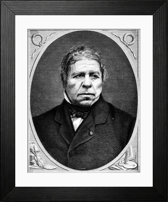 Framed Print : Ingres / Seriakoff / Roussea Framed Print : Ingres / Seriakoff / Roussea