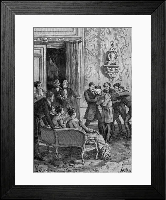 Framed Print : Mirville Demonstrates Framed Print : Mirville Demonstrates