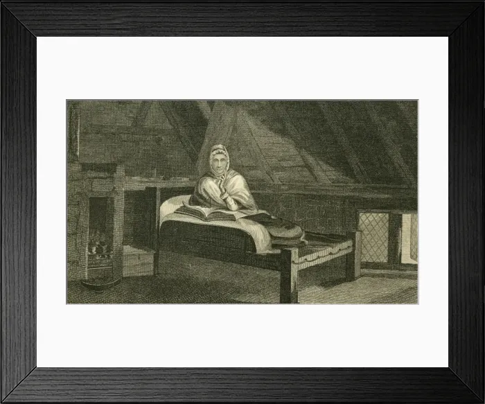 Framed Print : ANN MOORE fasting lady of Tutbury, Staffordshire Framed Print : ANN MOORE fasting lady of Tutbury, Staffordshire