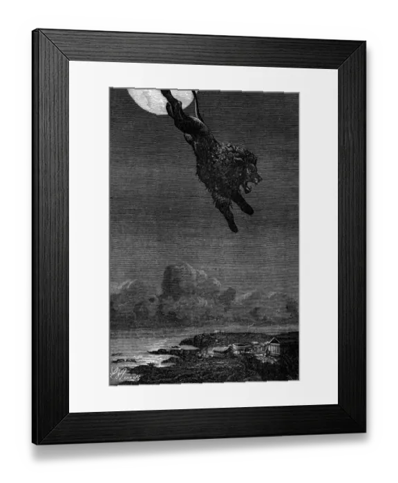 Framed Print : Lion of Nemea / Framed Print : Lion of Nemea /