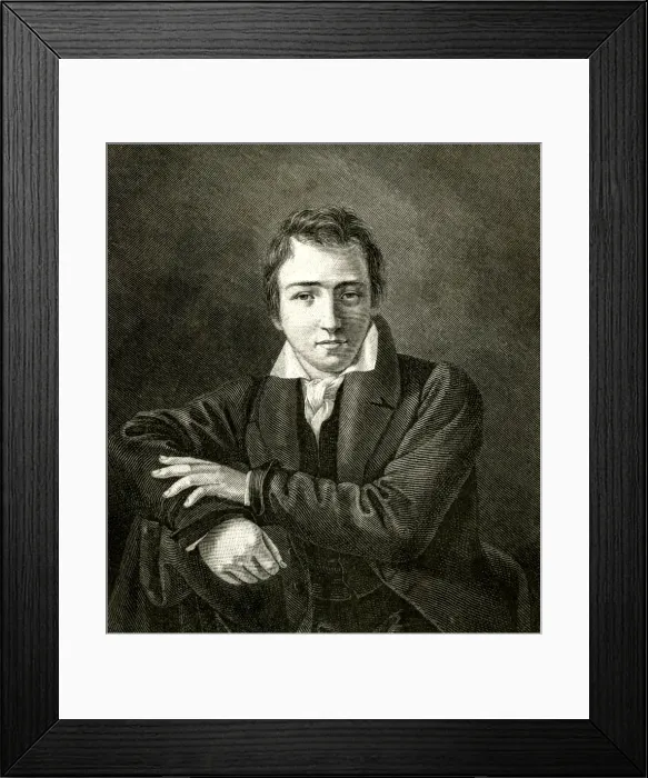 Framed Print : Heinrich Heine / Oppenheim Framed Print : Heinrich Heine / Oppenheim