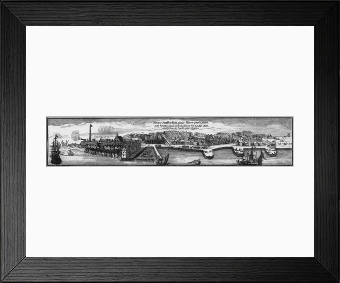 Framed Print : New York / General 1673 Framed Print : New York / General 1673