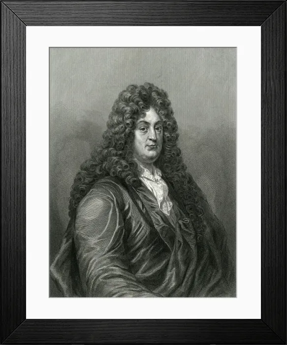 Framed Print : Jean Racine / Delannoy Framed Print : Jean Racine / Delannoy