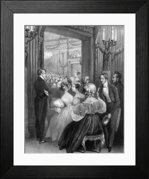 Framed Print : Paris Soiree / Alophe Framed Print : Paris Soiree / Alophe
