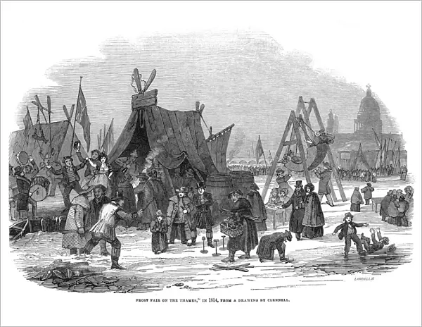 Frost Fair  /  London 1814
