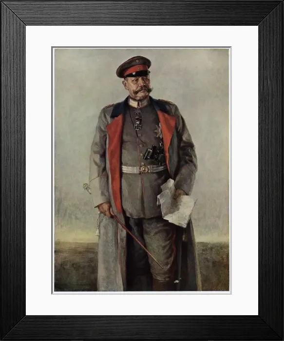 Framed Print : Hindenburg  /  Petersen
