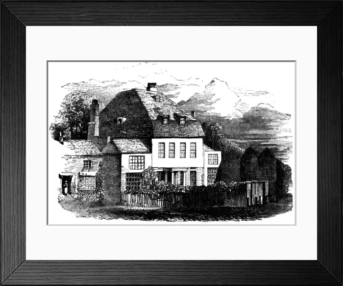 Framed Print : Leigh Hunt / Southgate Framed Print : Leigh Hunt / Southgate