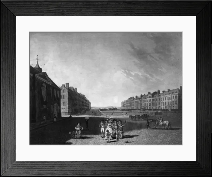 Framed Print : Queen Square Inhabitants Framed Print : Queen Square Inhabitants
